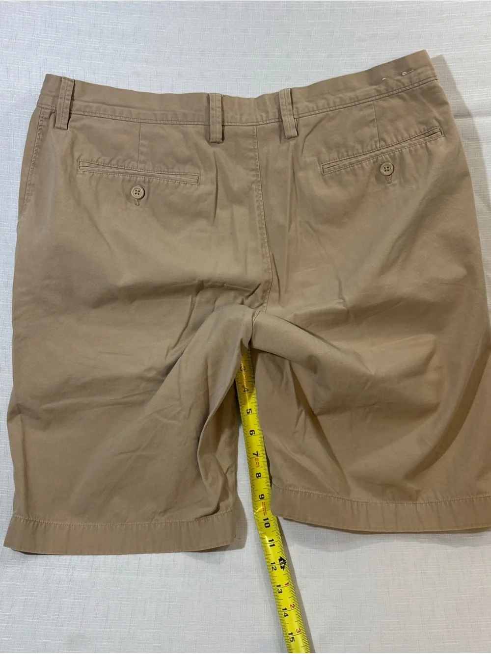 J. Crew Men's Flat Front Chino Shorts - Tan
